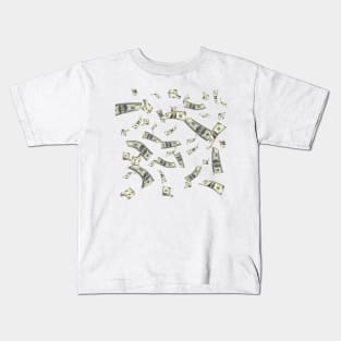 Money Rain Kids T-Shirt